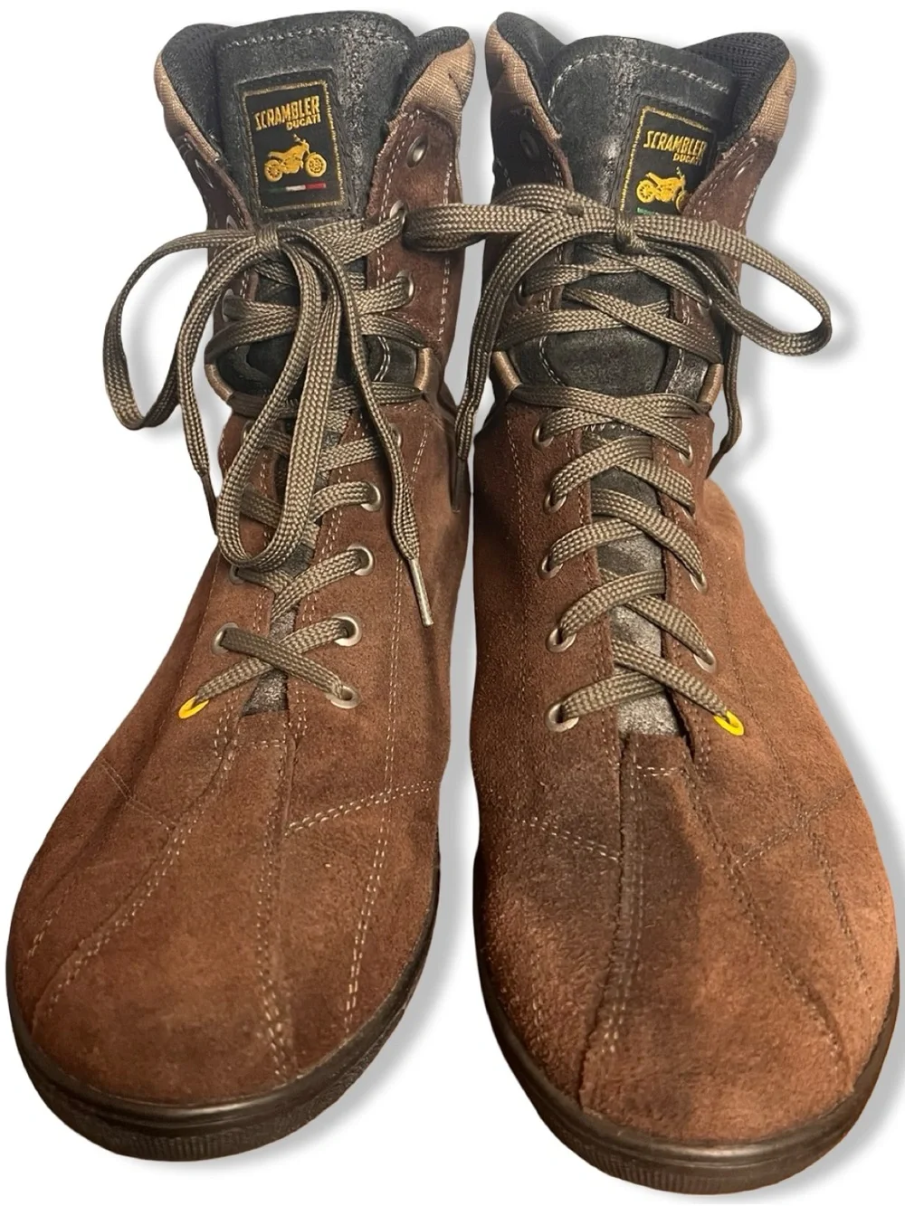Ducati Scrambler‎ Sneakers Cross Country Waterproof Suede Tan Brown Sz. 11
